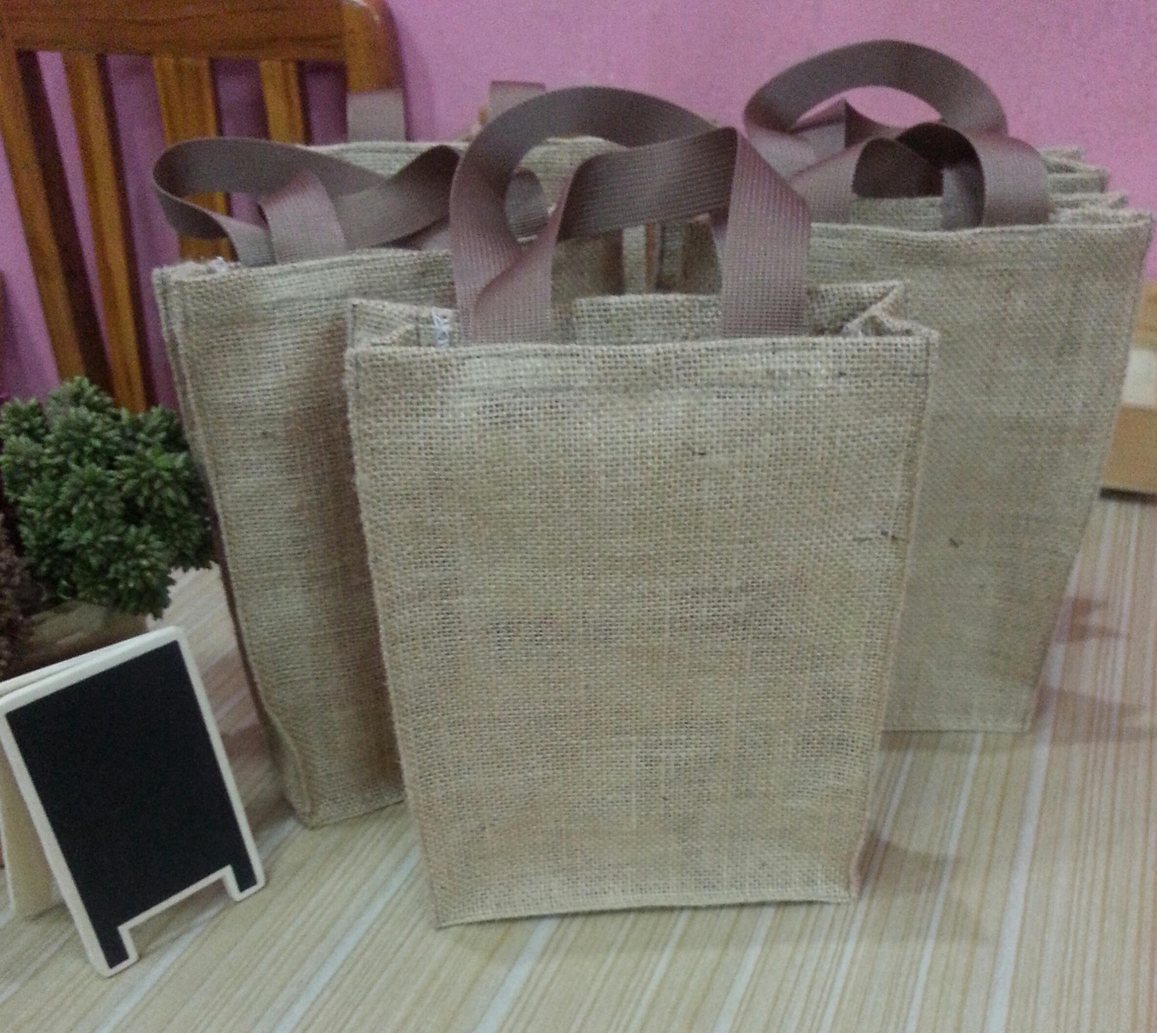 ถุงผ้ากระสอบทรงเหลี่ยม