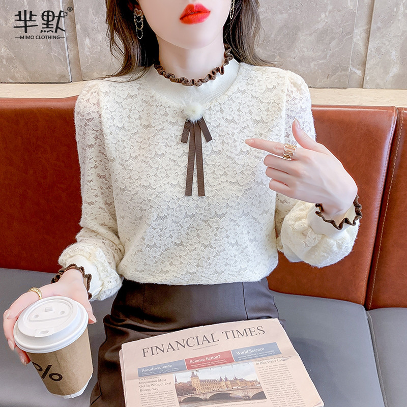 เสื้อลูกไม้ เสื้อเชิ้ตแขนยาว