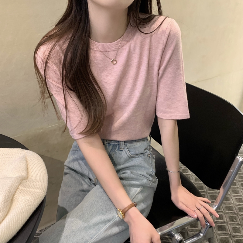 เสื้อผ้าวัยรุ่นเกาหลี เสื้อยืดวัยรุ่นผู้หญิง มีขนาด S M L XL