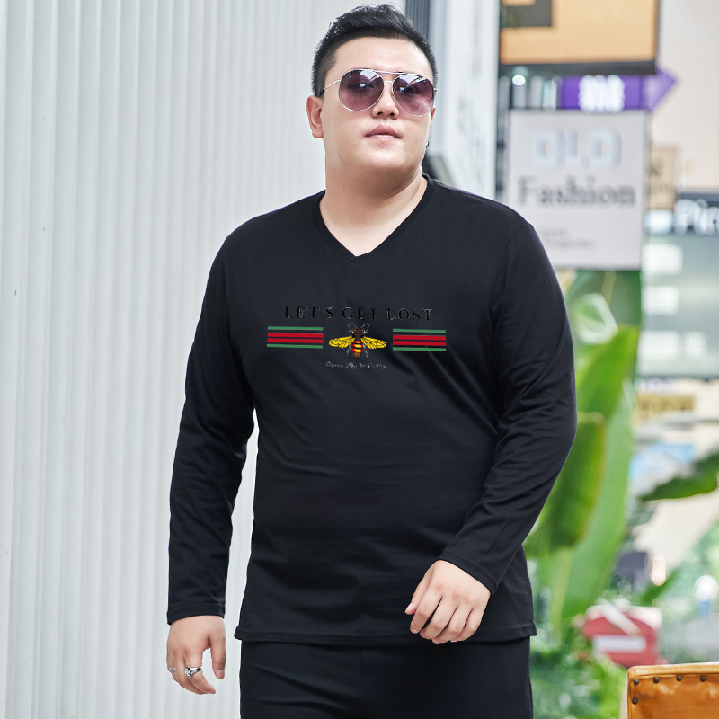 เสื้อยืดผู้ชายอ้วน S-5XL(อกเสื้อ39-51นิ้ว)