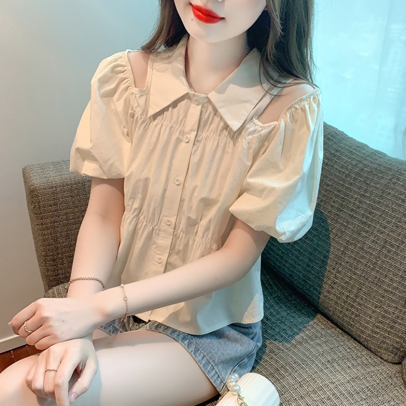 เสื้อเชิ้ตผู้หญิงแขนยาว เสื้อเชิ้ตผู้หญิงใส่ทํางาน 390 บาทต่อชิ้น ฟรีค่าจัดส่ง