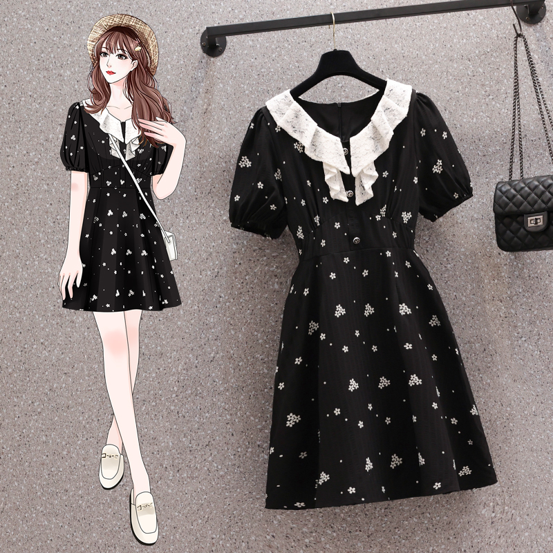 เดรสแขนสั้น มีไซส์ L-4XLอก 38-47 นิ้ว ใส่ได้ทั้งสาวหุ่นดีน่ารักจนถึงสาวอวบพลัสไซส์ จัดส่งฟรี! ทักแชทสั่งซื้อ