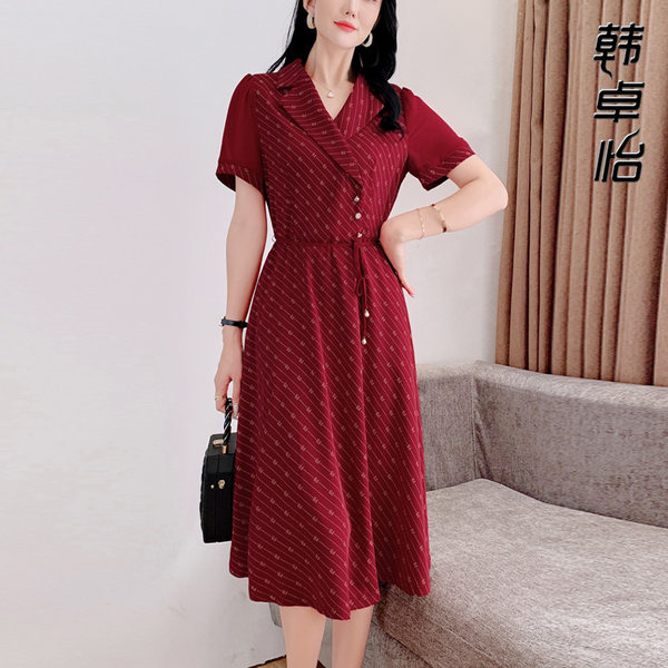 เดรสวัยผู้ใหญ่40-60ปี เดรสคุณแม่ ชุดเดรสทำงานวัยผู้ใหญ่ แบรนด์ MAMA DRESS