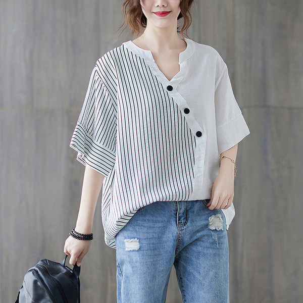 เสื้อลินินคนอ้วน