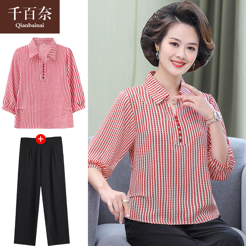เสื้อผ้าแฟชั่นสุภาพสตรีวัยผู้ใหญ่(อก35-44นิ้ว)ใส่ได้