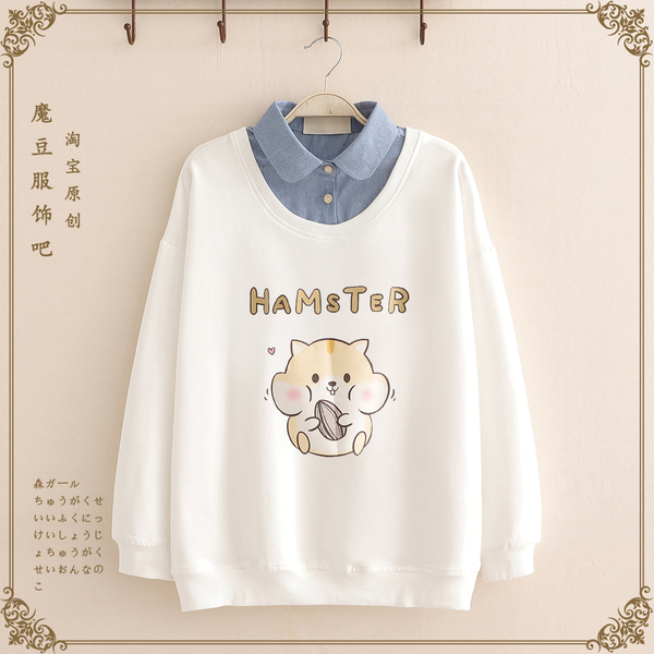 เสื้อผ้าเด็กวัยรุ่น ประมาณ12-17ปี เสื้อสไตล์ญี่ปุ่น Mori Girl สไตล์สดใสน่ารักคิกขุ Mori Girl