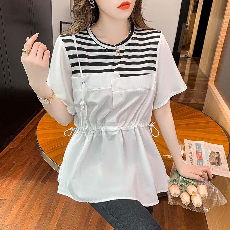 เสื้อยืดวัยรุ่นน่ารักๆ เสื้อวัยรุ่นแขนสั้น เสื้อผ้าวัยรุ่นเกาหลี แบรนด์ Wiyike