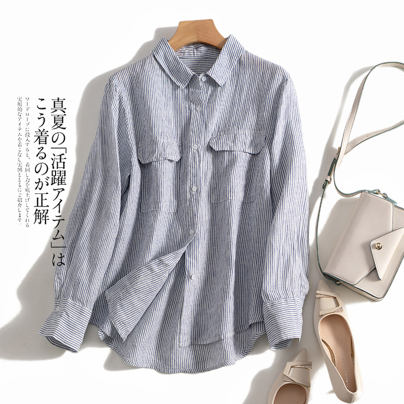 เสื้อลินิน แบบเสื้อสวยๆ เสื้อผ้าฝ้ายลินิน เสื้อเชิ้ตผ้าลินิน BY LININ