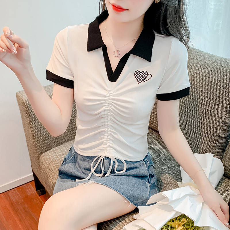 เสื้อยืดวัยรุ่นน่ารักๆ เสื้อวัยรุ่นแขนสั้น เสื้อผ้าวัยรุ่นเกาหลี แบรนด์ Wiyike