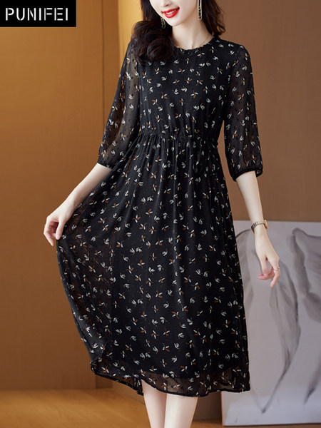 เดรสวัยผู้ใหญ่40-60ปี เดรสคุณแม่ ชุดเดรสทำงานวัยผู้ใหญ่ แบรนด์ MAMA DRESS