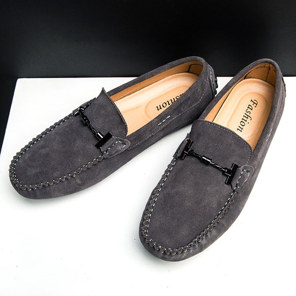 รองเท้าหนังผู้ชาย มีไซส์39-44 รองเท้าโลฟเฟอร์ชาย Slip-On Shoes