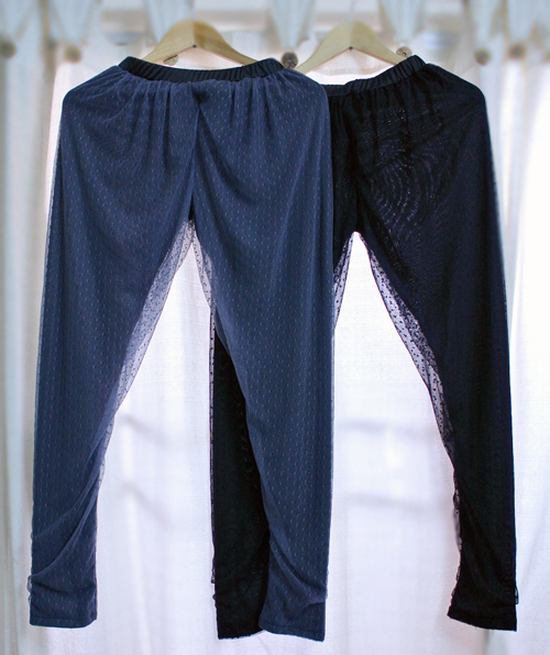 กางเกงเลคกิ้งตาข่าย