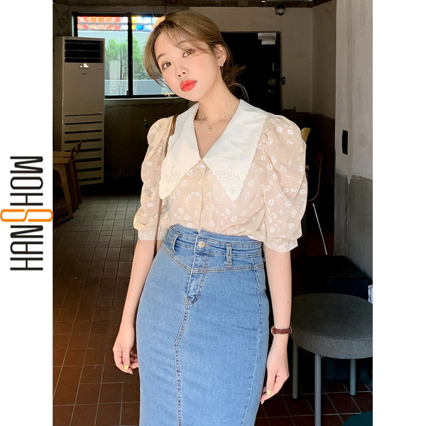 เสื้อแฟชั่น2020 เสื้อผ้าวัยรุ่น เดรส เสื้อผ้าสไตล์เกาหลี By HANS Moran High-End