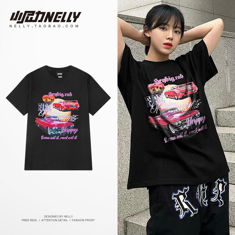 เสื้อยืดคอกลม ผู้ชาย เสื้อยืดผู้ชายเกาหลี เสื้อยืดเกาหลี แบรนด์ NELLY