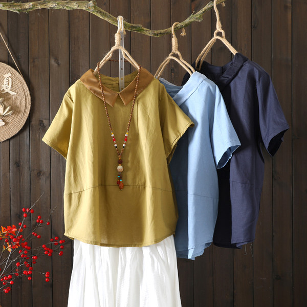 เสื้อลินิน เสื้อผ้าฝ้ายลินิน เสื้อเชิ้ตผ้าลินิน
