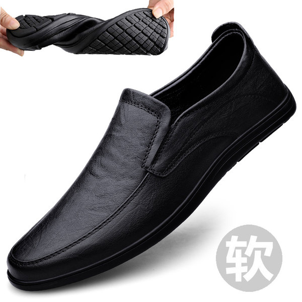 รองเท้าหนังผู้ชาย มีไซส์39-44 รองเท้าโลฟเฟอร์ชาย Slip-On Shoes