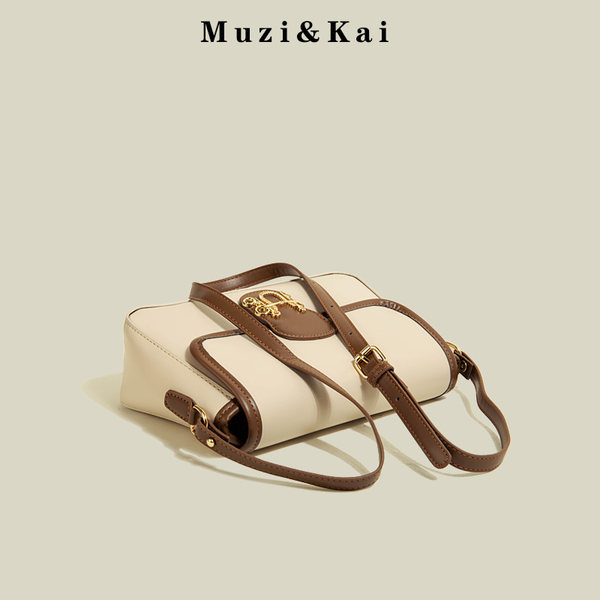 กระเป๋าสะพายข้างผู้หญิง กระเป๋าสะพายสไตล์เกาหลี By Muzi&Kai
