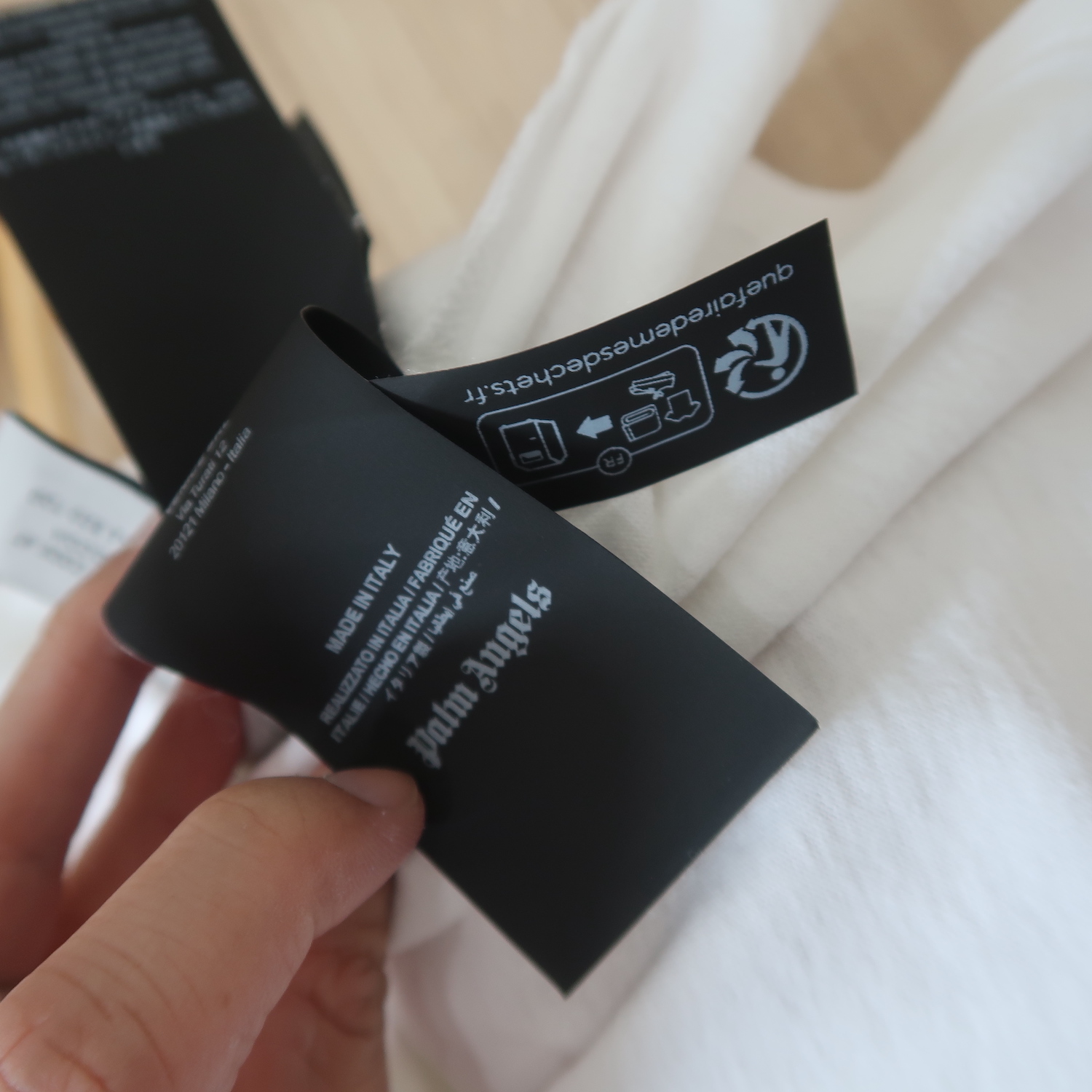 Palm Angels White Shark T-Shirt