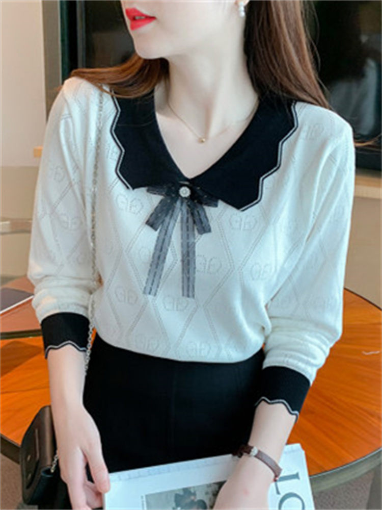 เสื้อลูกไม้ เสื้อเชิ้ตแขนยาว