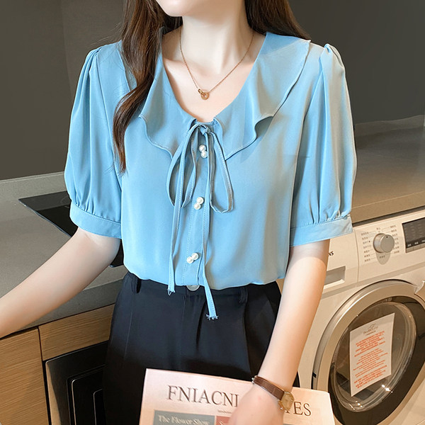 เสื้อชีฟองเกาหลี เสื้อชีฟองสวยๆ
