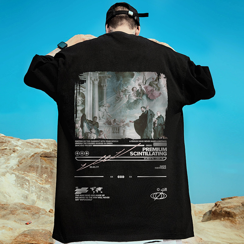 เสื้อยืดผู้ชายอ้วน S-5XL(อกเสื้อ39-51นิ้ว)