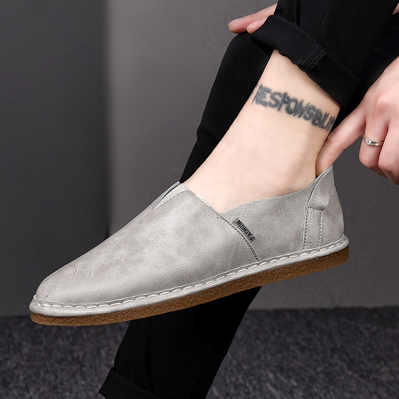 รองเท้าหนังผู้ชาย มีไซส์39-44 รองเท้าโลฟเฟอร์ชาย Slip-On Shoes