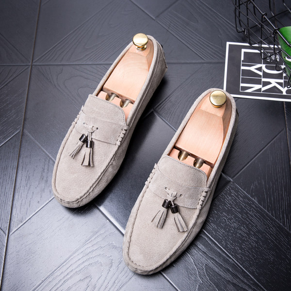 รองเท้าหนังผู้ชาย มีไซส์39-44 รองเท้าโลฟเฟอร์ชาย Slip-On Shoes