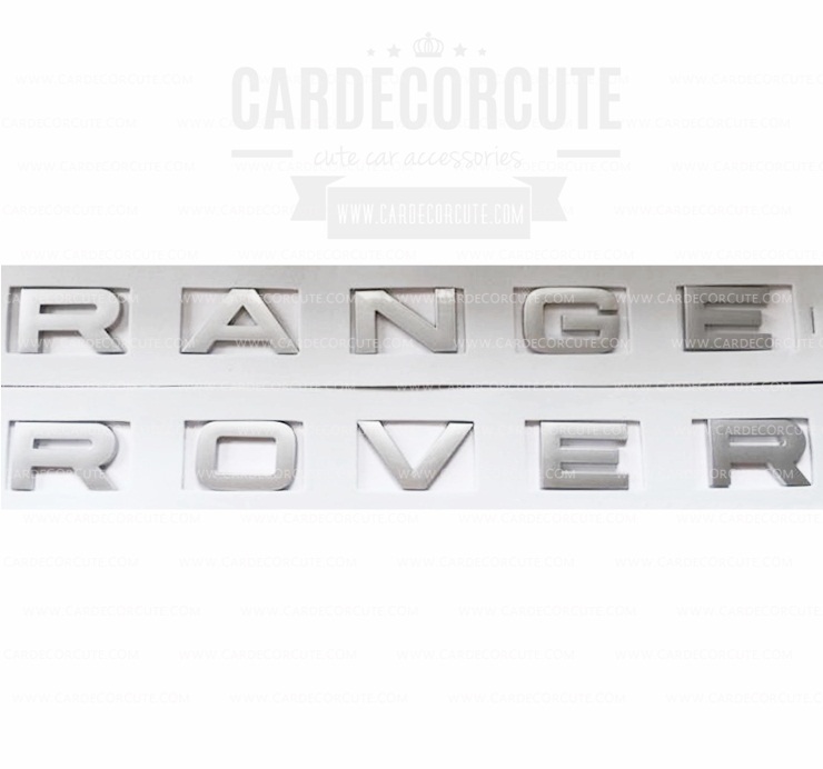 โลโก้สติกเกอร์ - RANGER LOVER LOGO ขนาดมาตราฐาน Light Silver