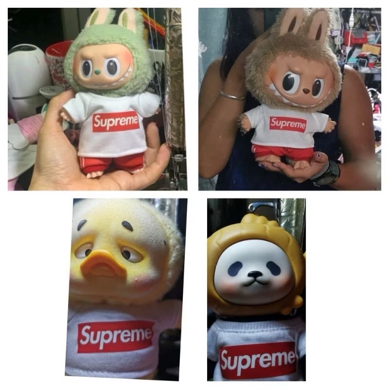 R008 ชุดสำหรับตุ๊กตา Labubu 38 / Labubu macaron / Upset Duck