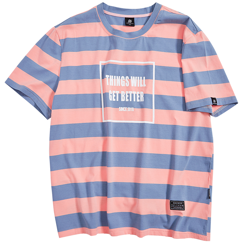 เสื้อยืดผู้ชายอ้วน S-5XL(อกเสื้อ39-51นิ้ว)