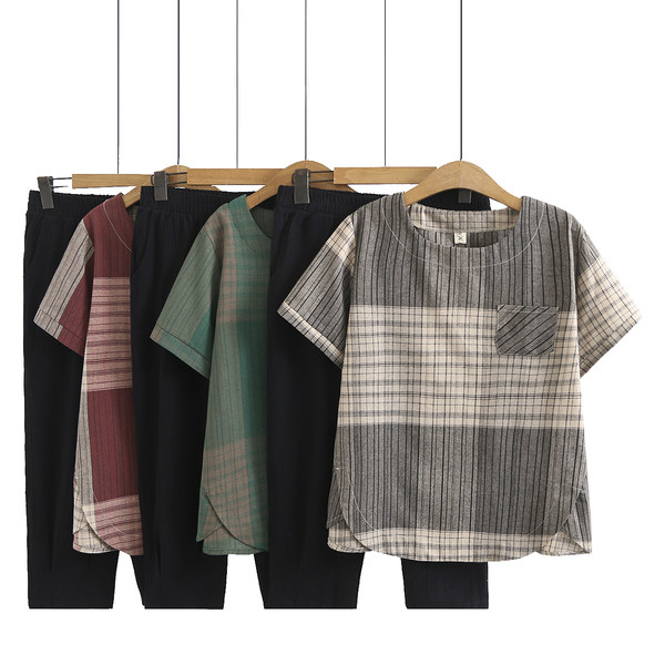 เสื้อลินินสไตล์ผู้ใหญ่ เสื้อคุณแม่ เสื้อผู้ใหญ่ แบรนด์ LININ
