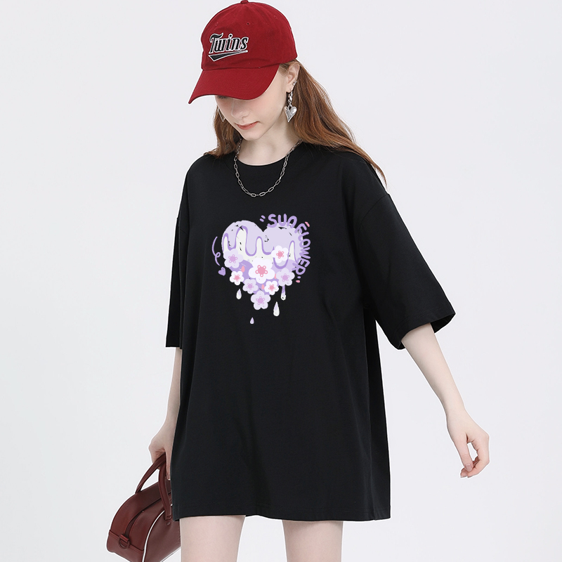 เสื้อผ้าวัยรุ่นเกาหลี เสื้อยืดวัยรุ่นผู้หญิง มีขนาด S M L XL