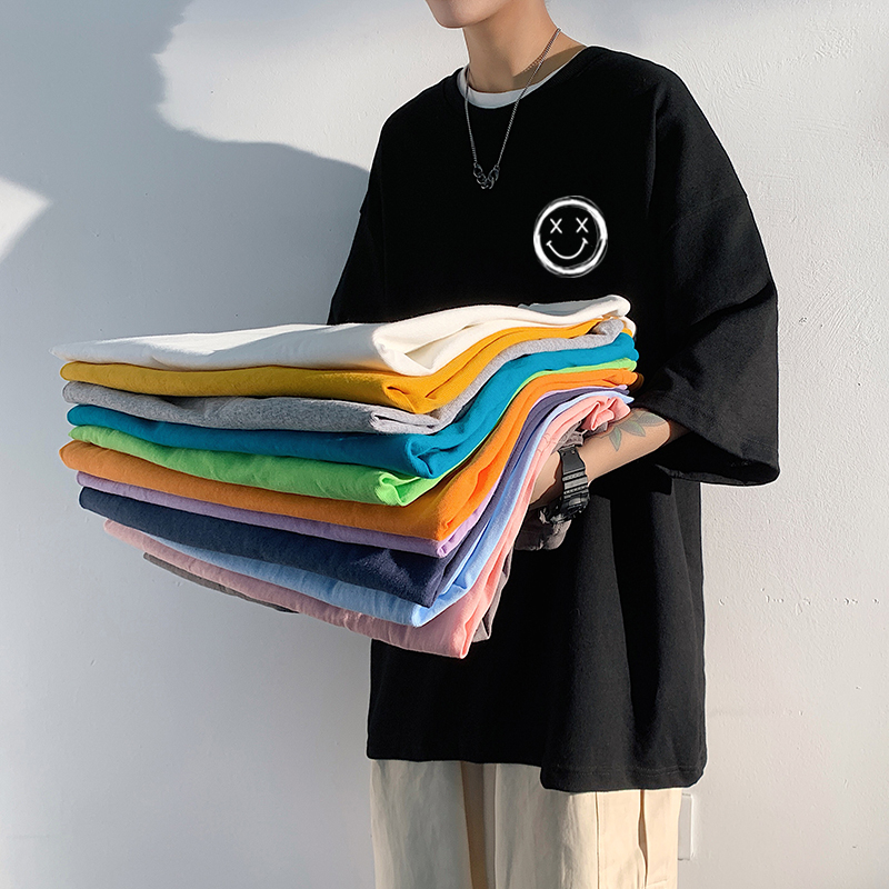 เสื้อยืดผู้ชายอ้วน M-5XL