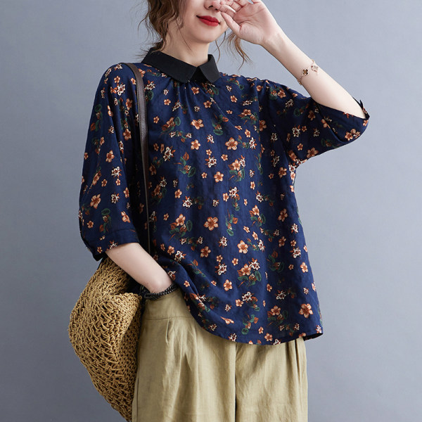 เสื้อลินิน แบบเสื้อสวยๆ เสื้อผ้าฝ้ายลินิน เสื้อเชิ้ตผ้าลินิน BY LININ