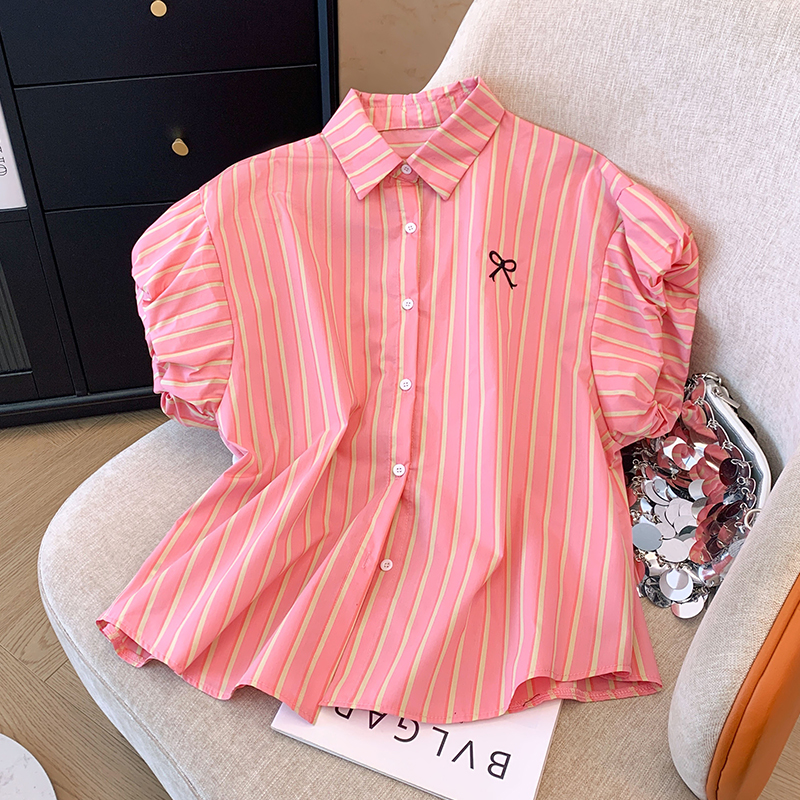 เสื้อเชิ้ตผู้หญิงใส่ทํางาน 390 บาทต่อชิ้น ฟรีค่าจัดส่ง