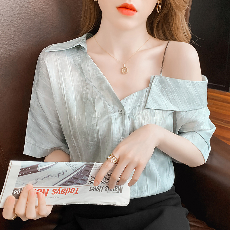 เสื้อเชิ้ตแขนยาววัยรุ่น ลายสวยๆ แบรนด์ YIL AN