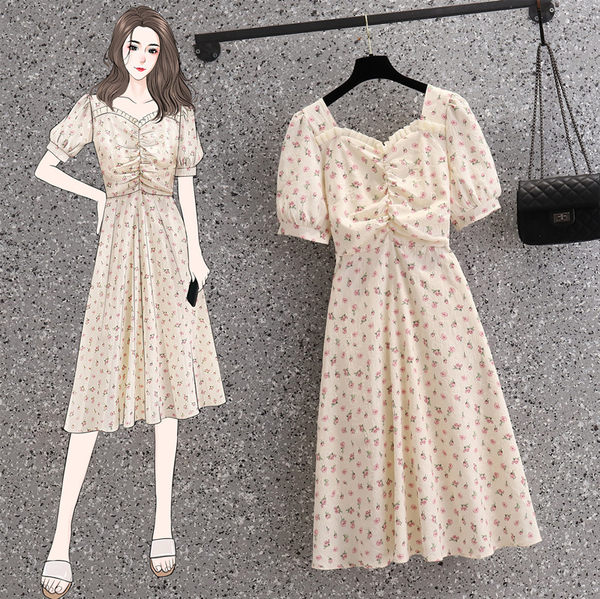 เดรสคนอ้วน เดรสสาวอวบ ชุดเดรสคนอ้วนวัยรุ่น BY PLUS SIZE Girl