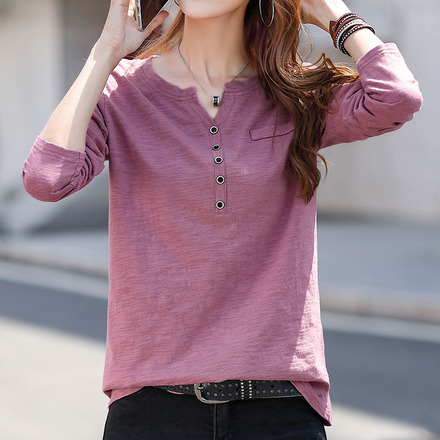 เสื้อยืดแขนยาวแฟชั่น เสื้อยืด T-shirt แขนยาว