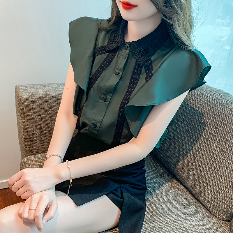 เสื้อเชิ้ตผู้หญิงใส่ทํางาน 390 บาทต่อชิ้น ฟรีค่าจัดส่ง