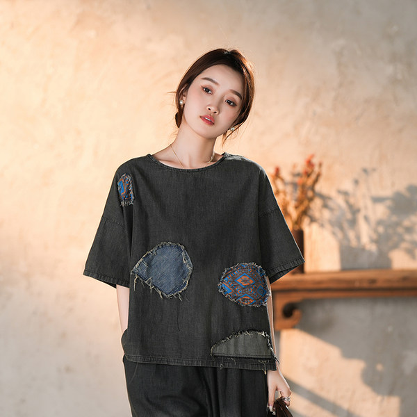 เสื้อยืดวินเทจ ฟรีไซส์อกเสื้อประมาณ 38-42