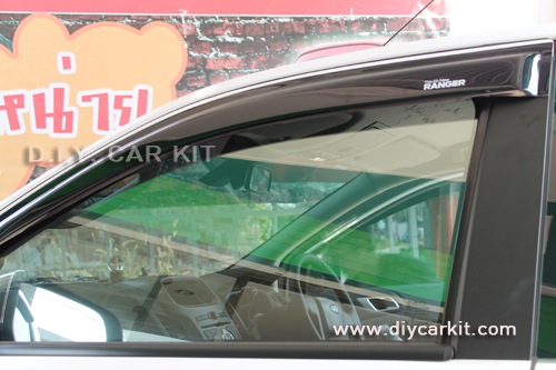 กันสาดประตู หน้า+ช่องแค็ป New Ranger12-19