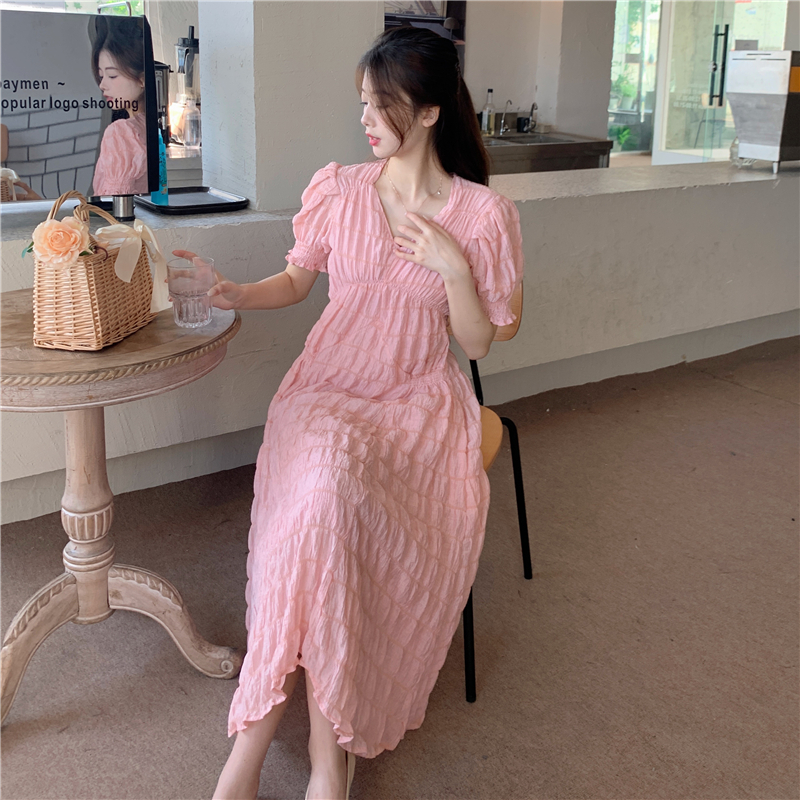 เดรสวัยรุ่น-เดรสคนอ้วนวัยรุ่น L-4XL(อก38-46 นิ้ว)