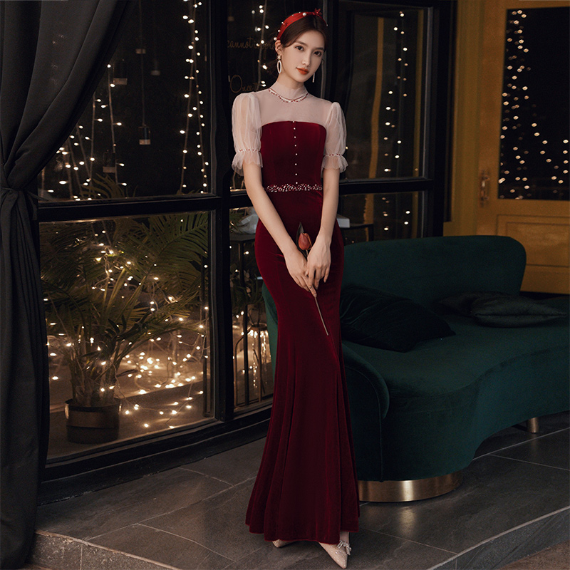 ชุดราตรี ชุดราตรีสวยหรู แบบ ทันสมัย Evening dress