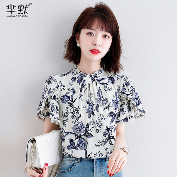 เสื้อชีฟองเกาหลี เสื้อชีฟองสวยๆ