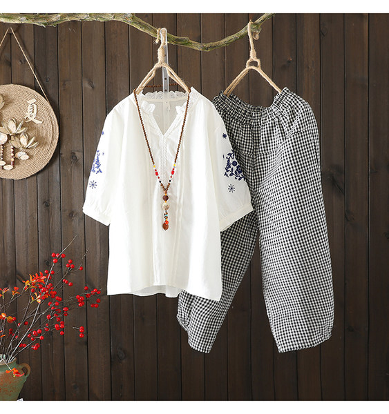 เสื้อลินิน เสื้อผ้าฝ้ายลินิน เสื้อเชิ้ตผ้าลินิน
