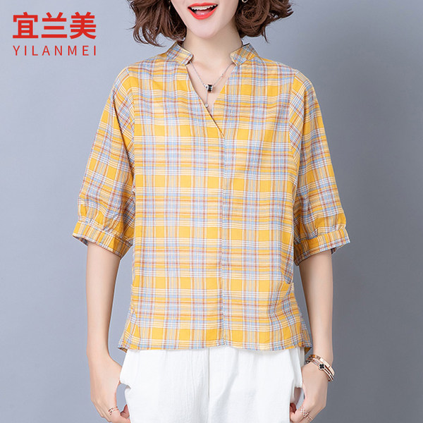 แบบเสื้อสวยๆ เสื้อผ้าฝ้ายลินิน เสื้อเชิ้ตผ้าลินิน