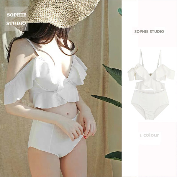 ชุดว่ายน้ำผู้หญิง ชุดว่ายน้ำน่ารัก Bikini ชุดไปทะเล
