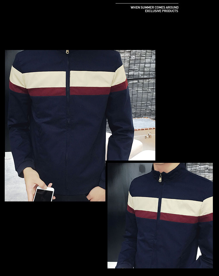 เสื้อคลุมผู้ชาย สไตล์เกาหลี ทรงสวย ตัวเสื้อบุซับใน same pic L