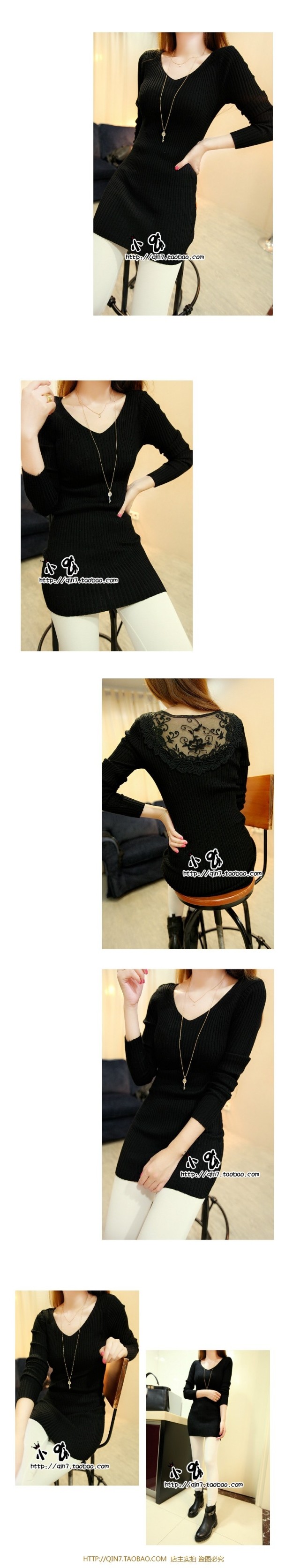 สีดำ เสื้อแฟชั่นตัวยาว ทรงสวย แต่งซีทรูเก๋ๆ เนื้อผ้าตามรูป เนื้อนิ่มยืดได้เยอะ พร้อมส่ง