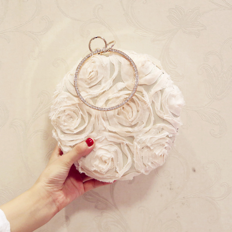 กระเป๋าออกงานราตรี Clutch evening dress banquet bag wild handbags